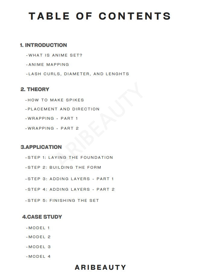 ANIME SET EBOOK